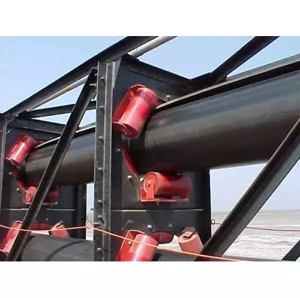 Best Sellers Pipe Belt Conveyor with Large Angle and Long Distance Turning