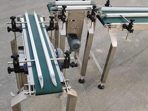 Stainless Steel Frame Inclined Belt Lifting Conveyor Elevator Feeder