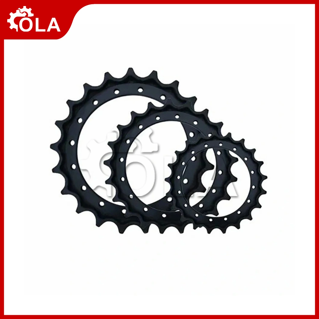 Ola Mechanical Machinery Suppliers Mini Excavator Drive Sprocket Wheel China E120b Excavator Parts Sprocket