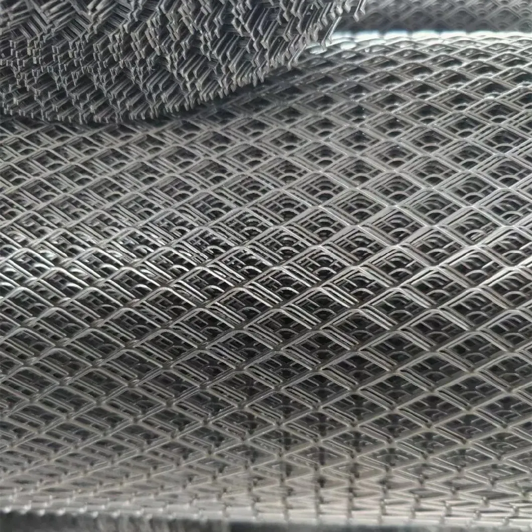 Factory 4*8FT Aluminum Stainless Steel Raised Diamond Flat Expanded Metal Mesh