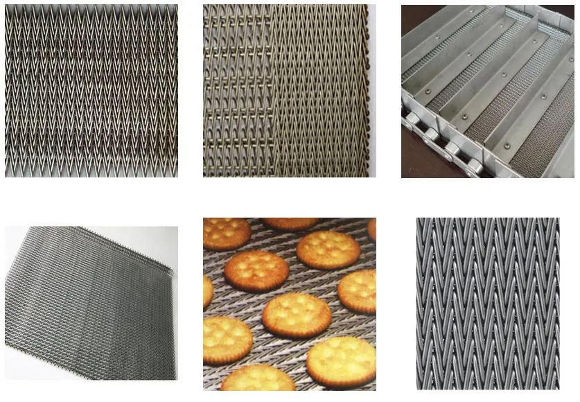 Stainless Steel Wire Mesh Universal Weave Metal Conveyor Belts, Transmission Belt, V Belt Blance Mesh Belt for Food Industry