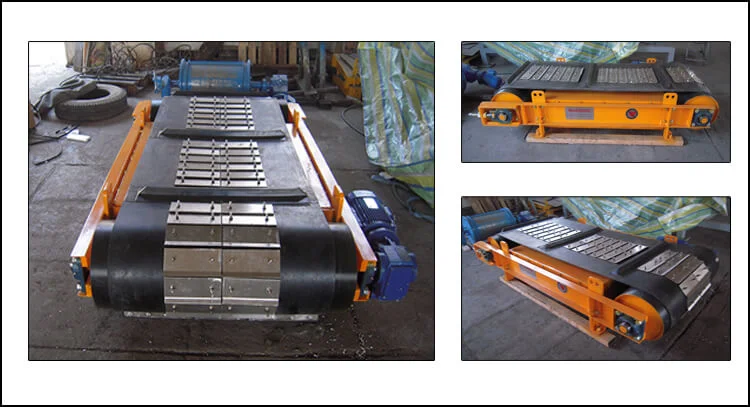 Self Cleaning Conveyor Belt Overband Cross Magnetic Separator