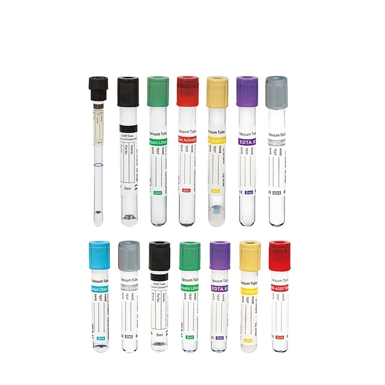 Vacuum Blood Collection Tube, Sodium Heparin Tube, Green Cap with CE, ISO 13485-6ml