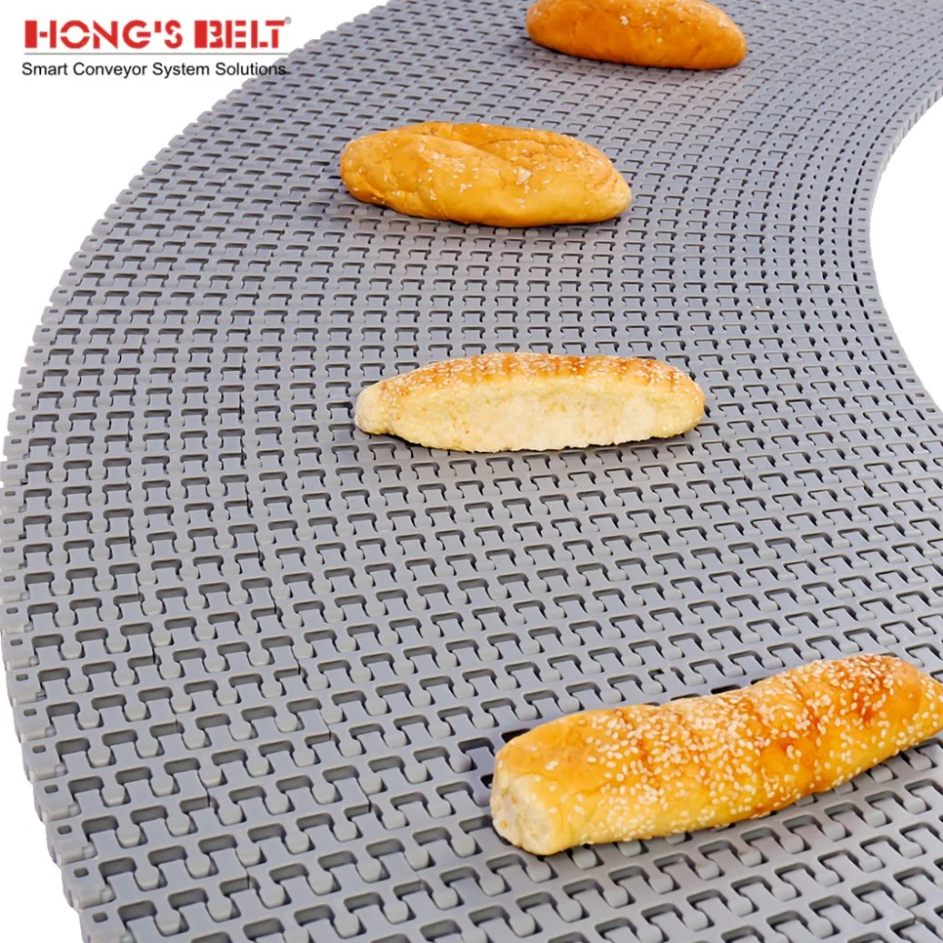 Hongsbelt Hot Sale High Quality Food Grade PP Conveyor Modular Belt Modular Flush Grid Conveyor Belt