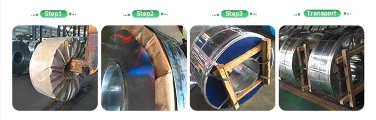 High Quality Paint-Baked Blue Steel Strapping Packing Belt/Strip/Strap