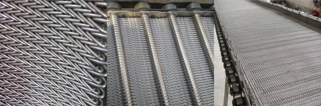 Stainless Steel Metal Conveyor Belt for Pizza Oven/Wire Mesh Belt