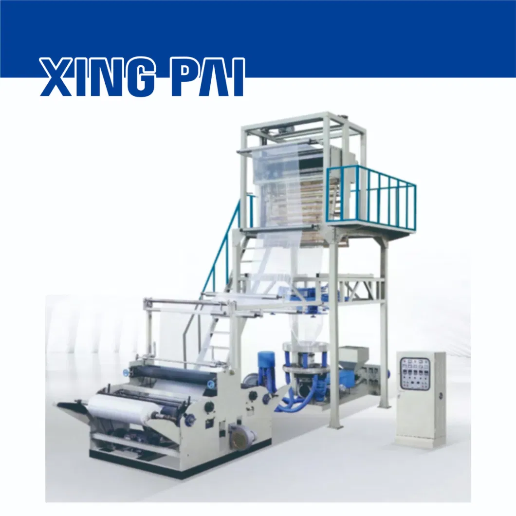 Price Taiwan Biodegradable PLA Corn Starch HDPE LDPE LLDPE Plastic Nylon Film Making Extruder Line Hot Shrink Film Blown Blowing Extrusion Production Machine