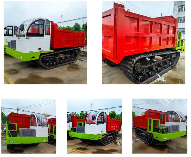 Rubber Crawler Dumper for Various Road Surfaces Crawler Dumper Price