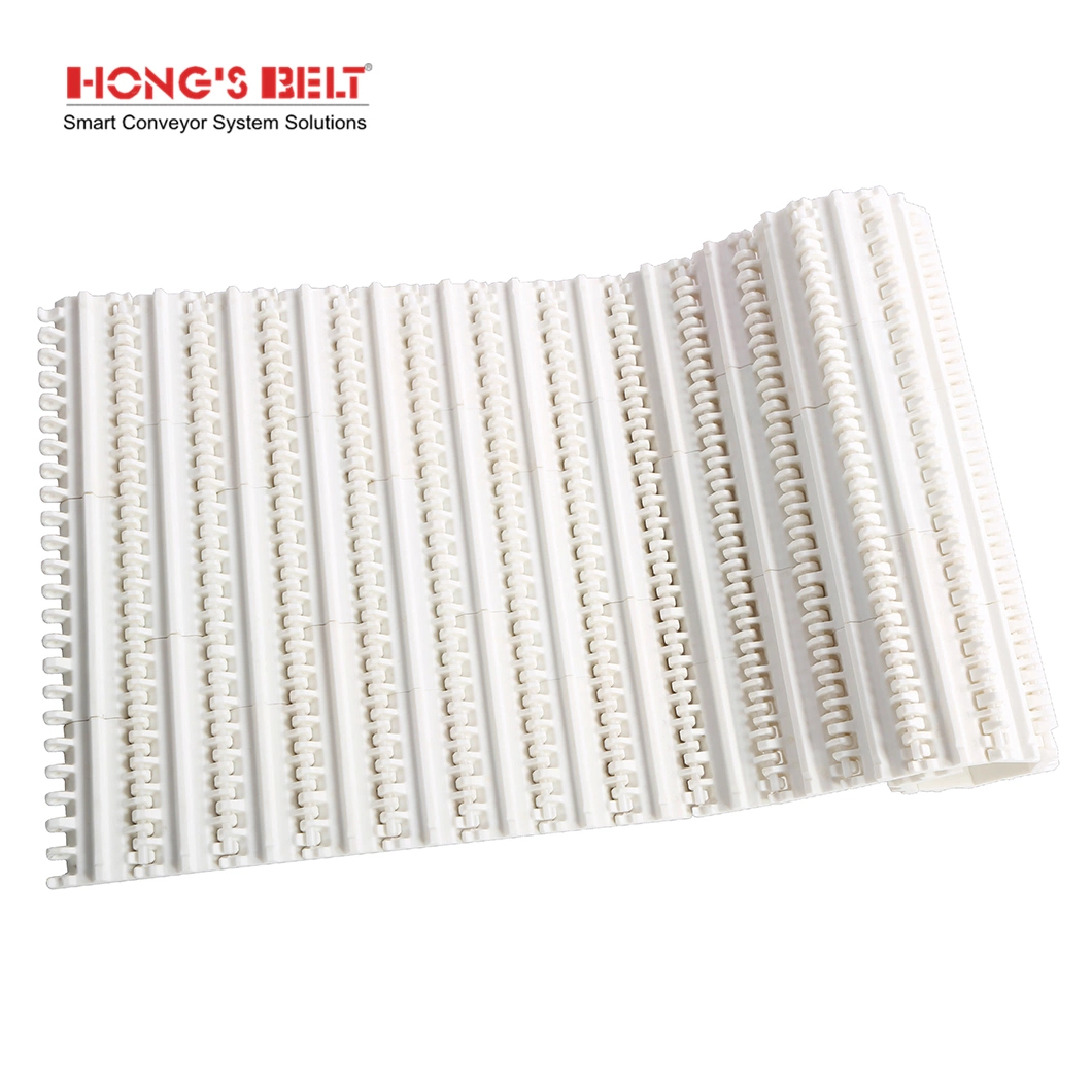 Hongsbelt Hot Sale Food Flat Top Modular Plastic Conveyor Belt