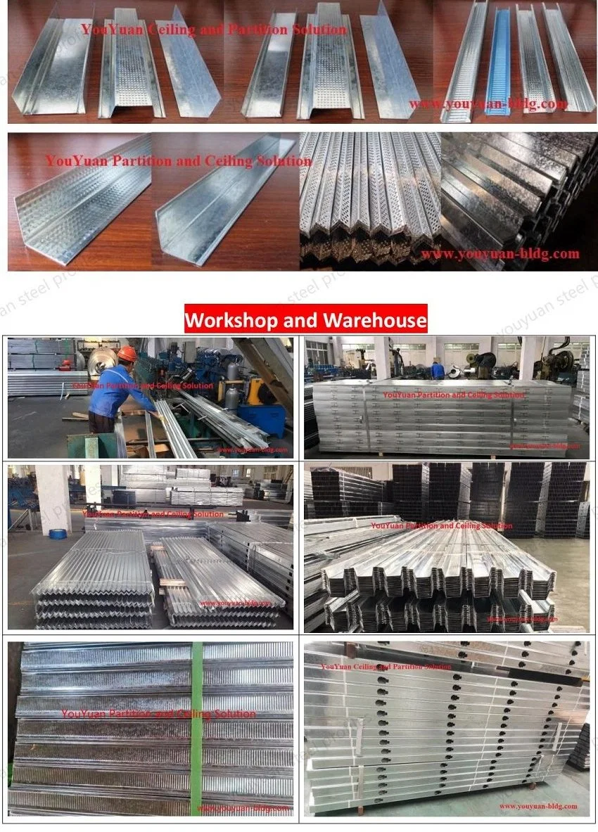 Steel Wall Angle Bar/Extruded Omega Profile/Drywall Corner Bead/Metal Profiles for Ceiling