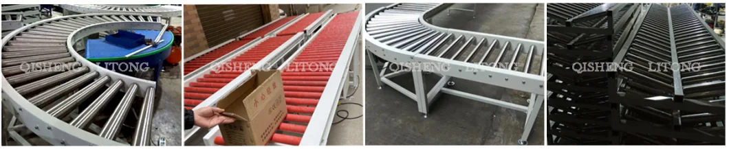 China Transportation Straight Running Stainless Steel Roller Conveyor