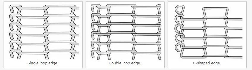 Stainless Steel Metal Conveyor Belt for Pizza Oven/Wire Mesh Belt