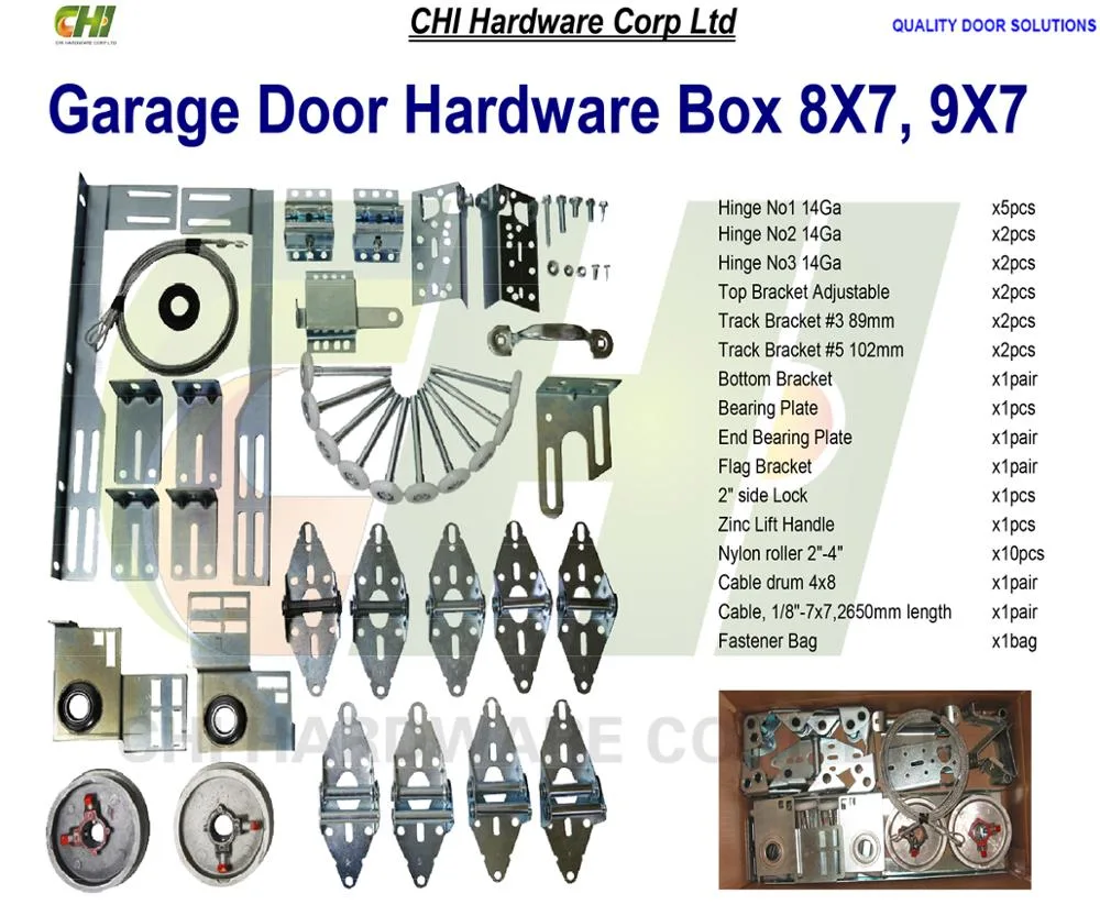 Garage Door ABS Corner Tracks