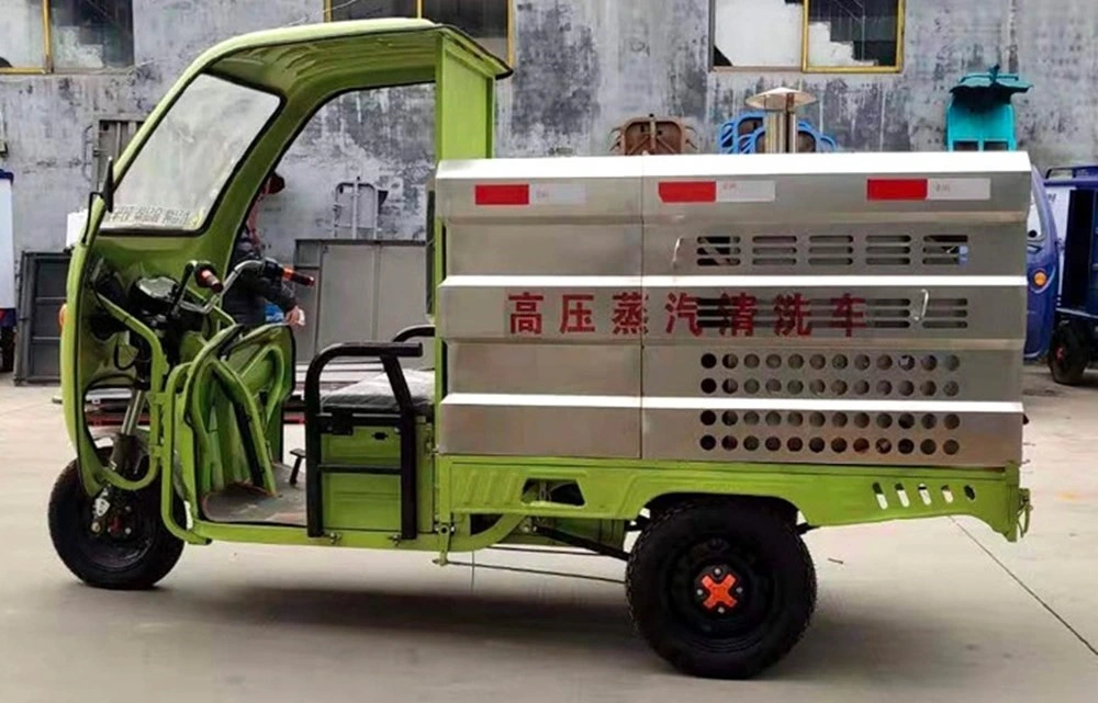 Road Surface High Pressure Flush Electric Tricycle