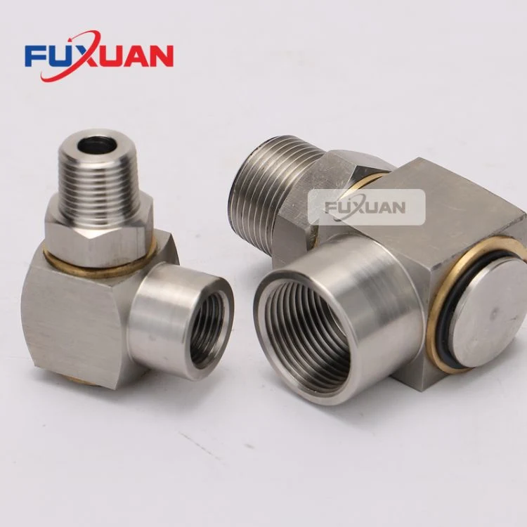 Thread Connection Hydraulic Pressure Right-Angle Rotary Joint