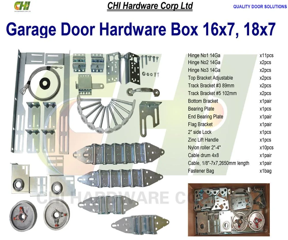 Garage Door ABS Corner Tracks