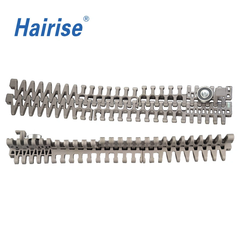 Hairise 2275 Open Flush Grid Custom Turning Type of Conveyor Belt