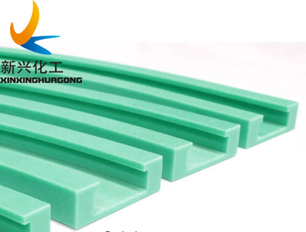 Plastic Rail Guide Tunnel Wear Strips Polyethylene Plastic Wear Strips