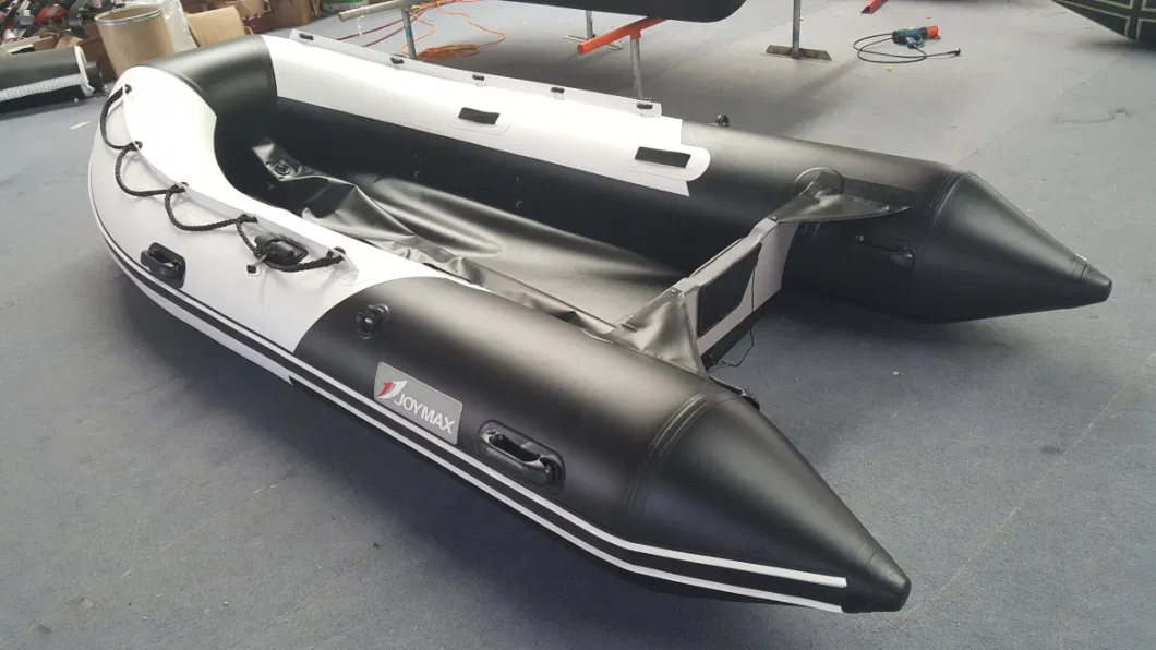 Manufacturer Haoyu Boat Rescue Boat Fishing Boat Inflatable Boat 3.9m/12.8FT EVA Non-Slip Surface