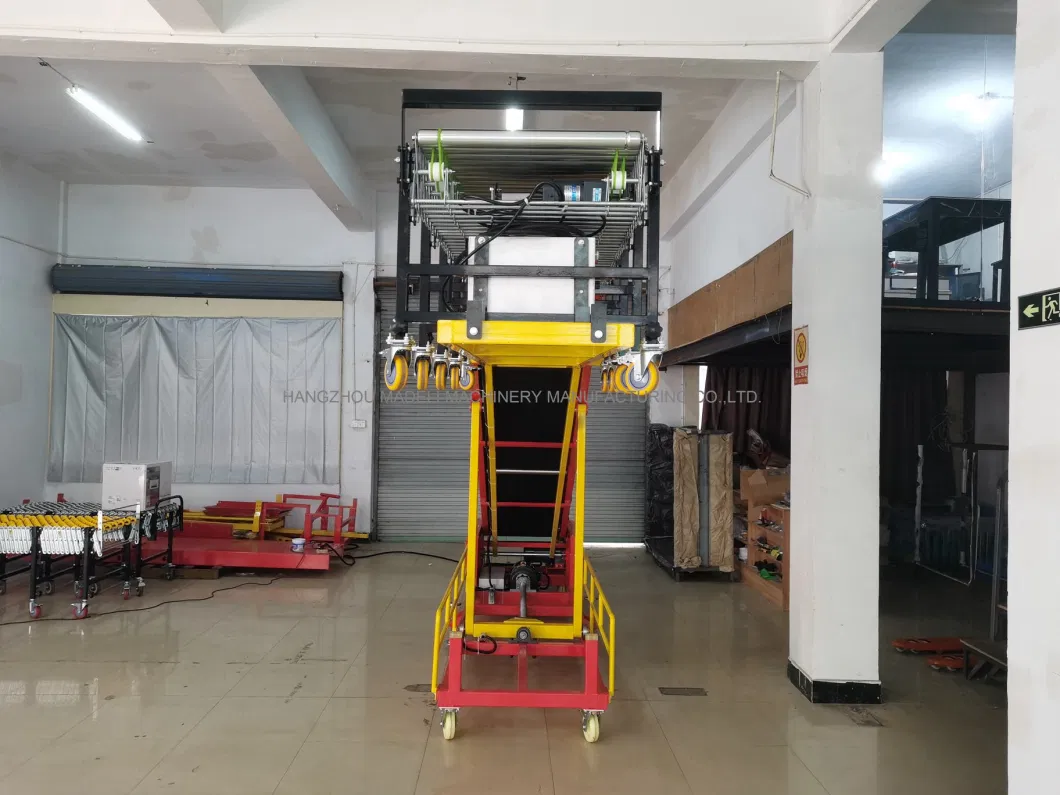 Powered Loading Unloading Belt Conveyor Flexible Roller Conveyor System