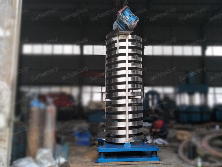 Large Capacity Vibraory Spiral Feeding Machine, Elevators, Screw Conveyor