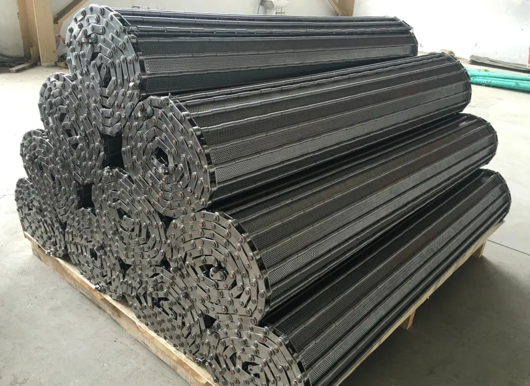 Stainless Steel Chain Plate Conveyor Metal Mesh Belt