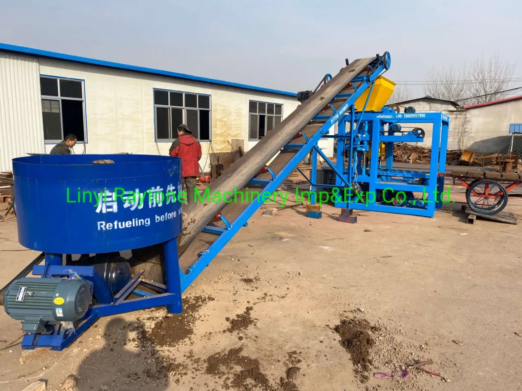 Qt4-24 Concrete Brick Machine for Sale Fly Ash Block Moulding Plant