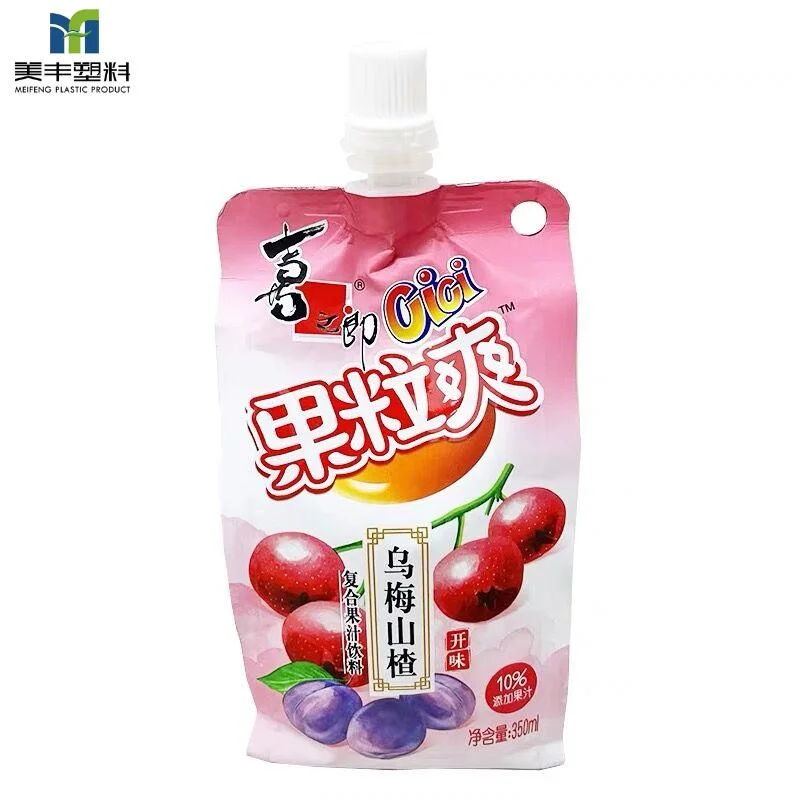 Custom Printing Fruit Juice Jelly Beverage Drink Industry Packaging