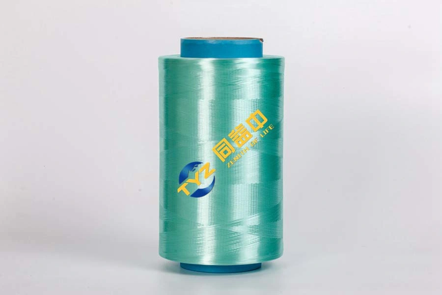 Cut-Resistant Yarn UHMWPE Fiber Polyethylene for Cut-Resistant Gloves-400denier Emerald Green