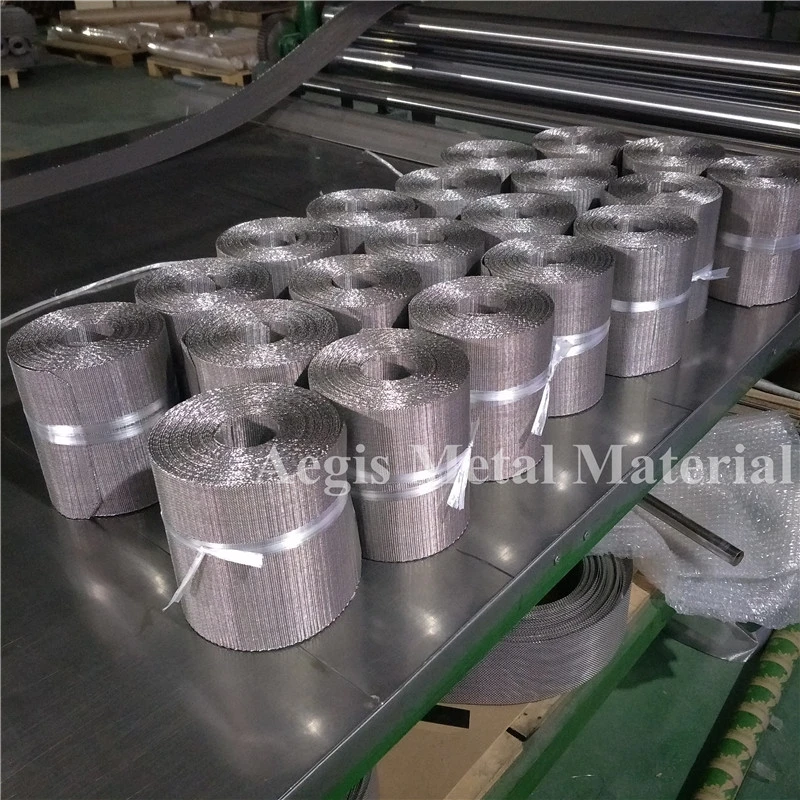 SS304 Stainless Steel 72*15 Mesh 150mm Width Metal Conveyor Belt