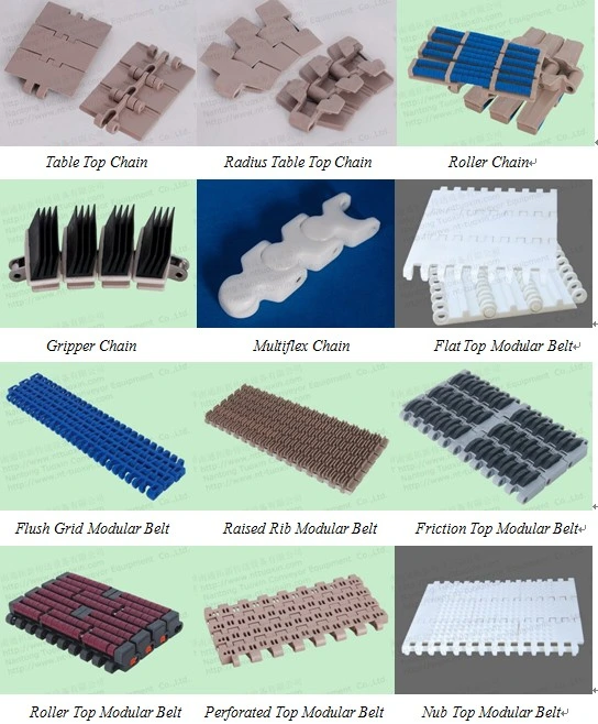 820 Thermoplastic Table Top Conveyor Chain