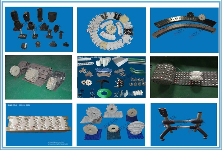 Hot Sale Plastic Table Top Chain Conveyor Modular Belt