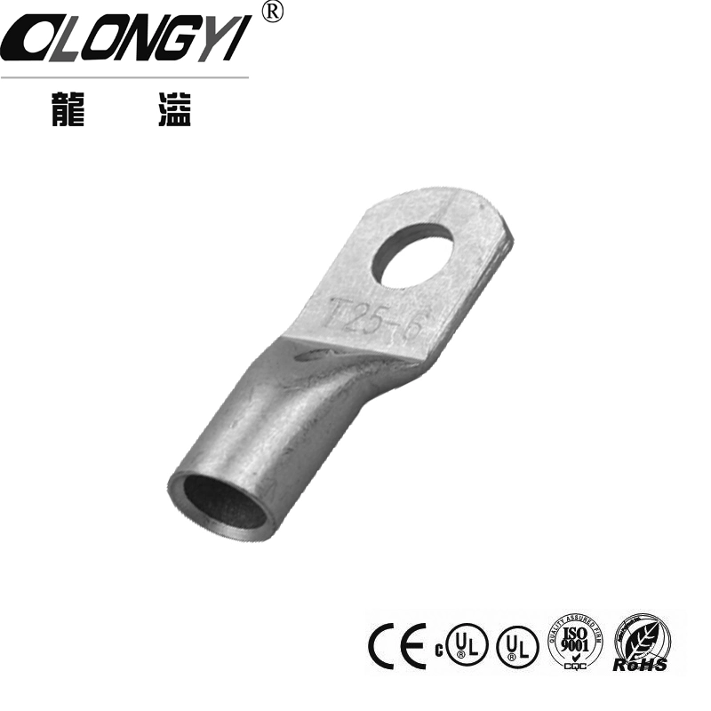 T Copper Cable Lug for Cable Connection Longyi Terminals