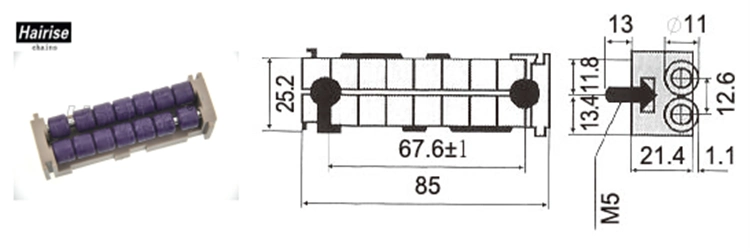 Hairise Modular Transfer Plate with Rollers Zmb-2 Used for Package &amp; Logistic Industry