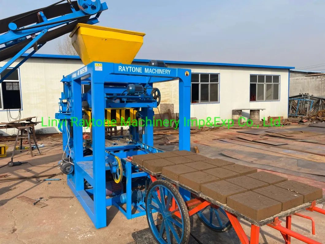 Qt4-24 Concrete Brick Machine for Sale Fly Ash Block Moulding Plant