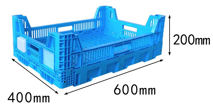 Transporting Tomatoes Avocado Stackable Nestable Vegetable Fruit Plastic Crates