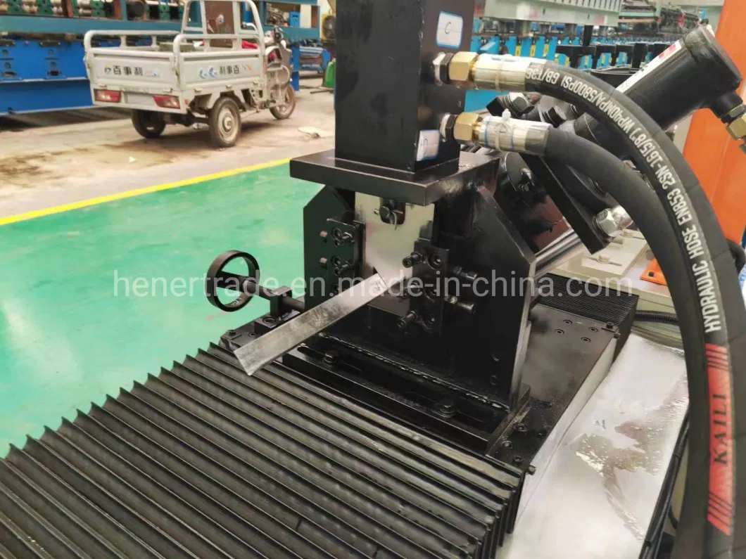 Metal Corner Bead V L Shape Light Gauge Steel Truss Wall Channel Angle Frame Making Keel Roll Forming Machine Track