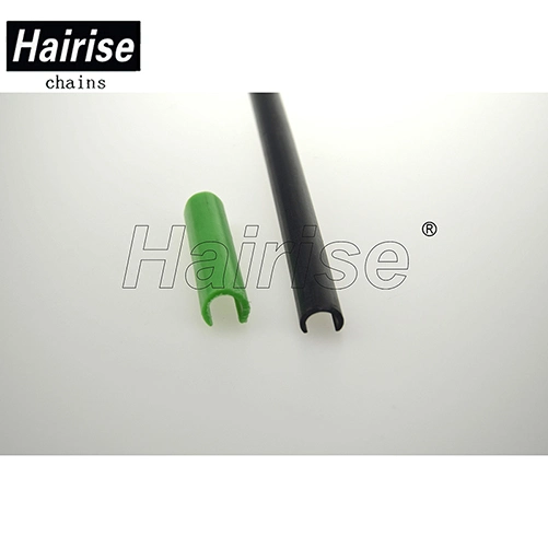 Hairise Polymer Curved Linear Roller Rails Plastic Conveyor Chain Belt Guide