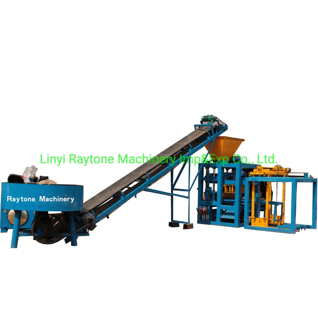 Qt4-24 Concrete Brick Machine for Sale Fly Ash Block Moulding Plant