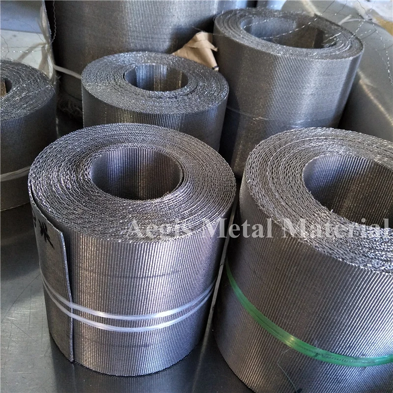 SS304 Stainless Steel 72*15 Mesh 150mm Width Metal Conveyor Belt