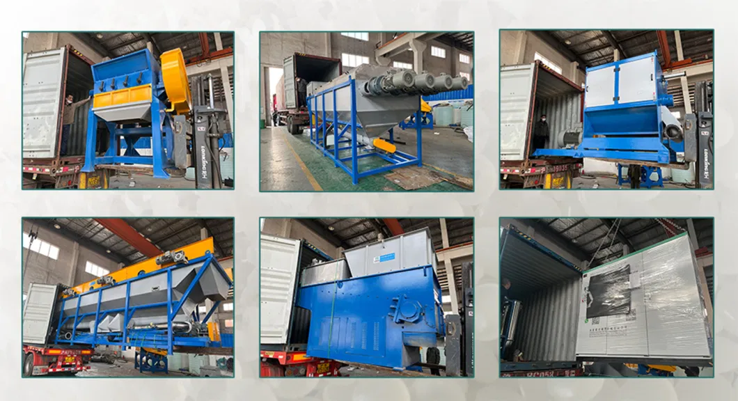 Retech PVC Pipe PP PE LDPE Single/Double Stage Washing Crushing Dewatering Recycling Machine