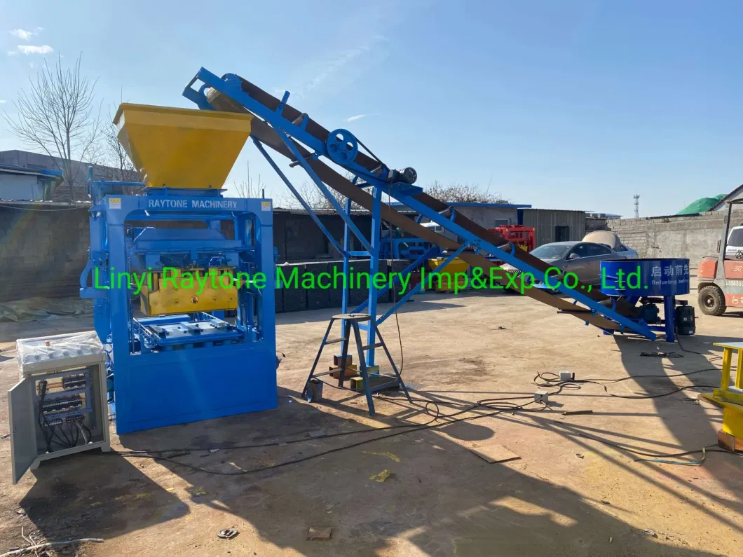 Qt4-24 Concrete Brick Machine for Sale Fly Ash Block Moulding Plant