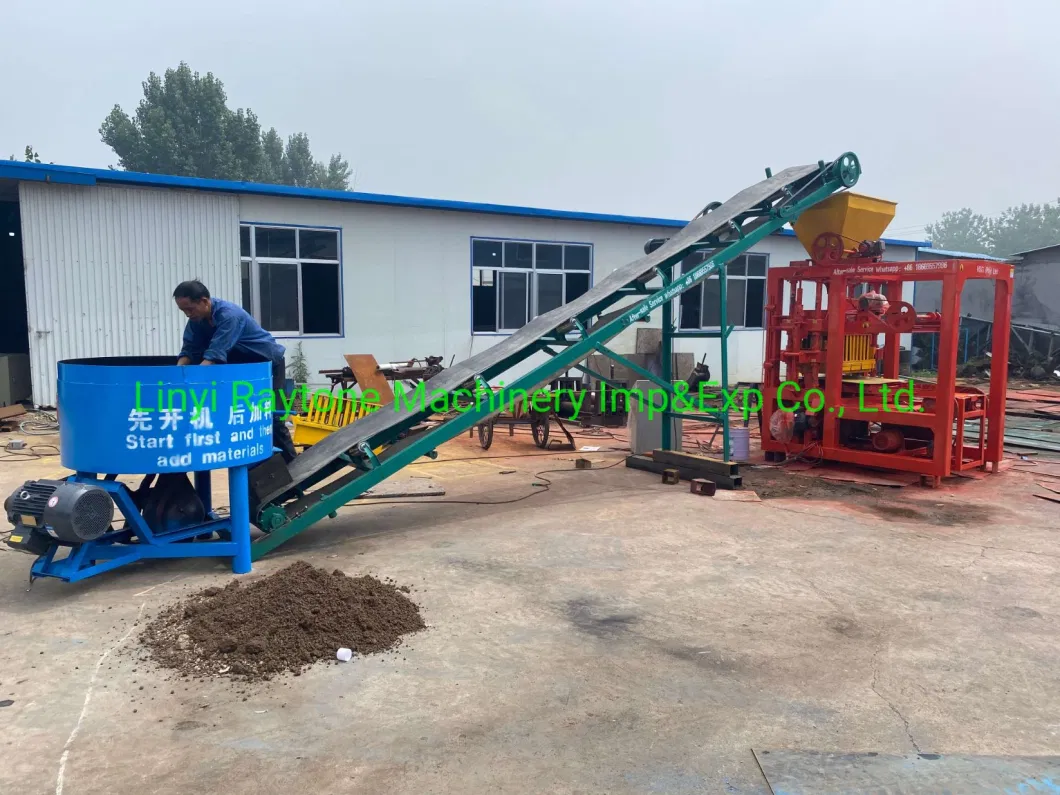 Qt4-24 Concrete Brick Machine for Sale Fly Ash Block Moulding Plant