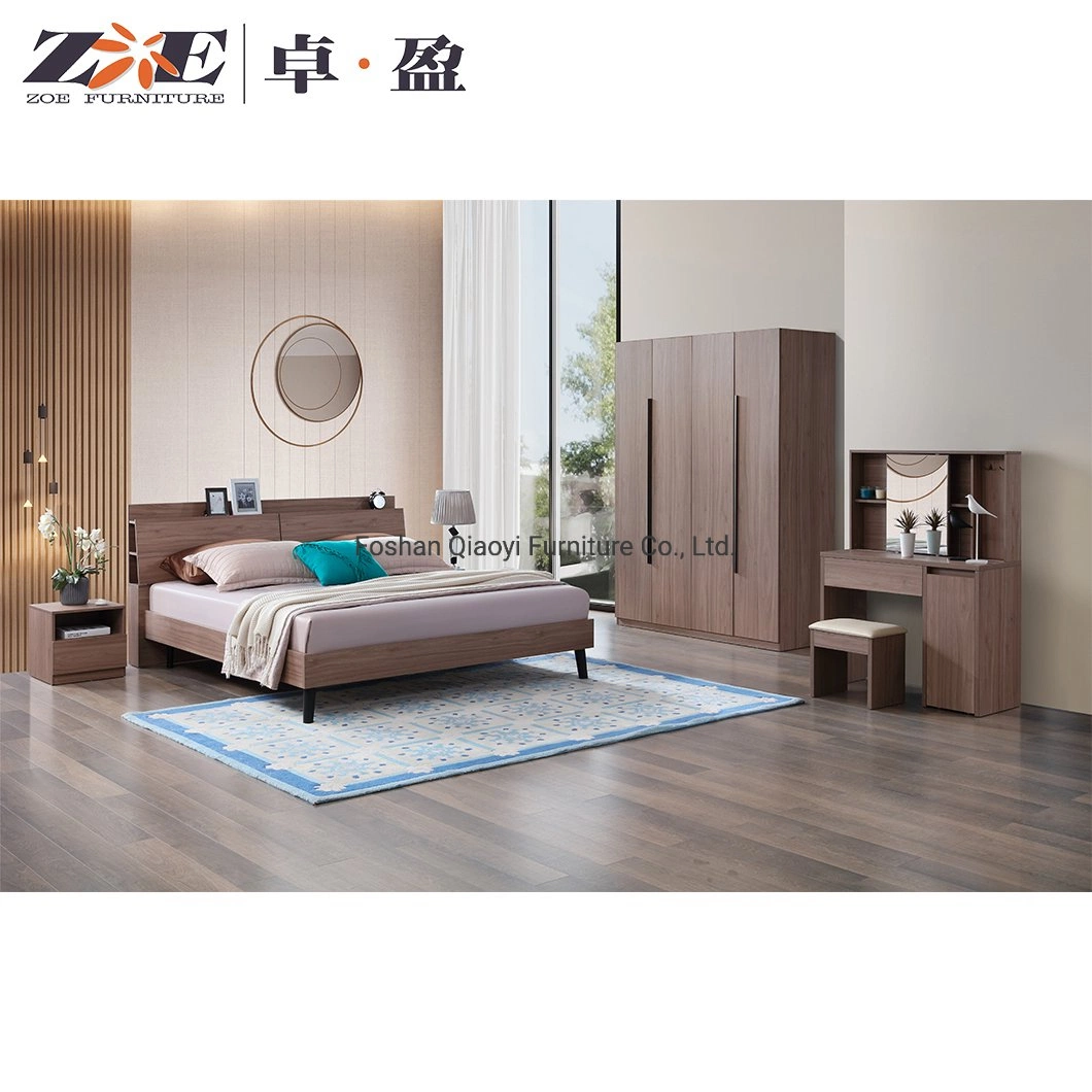 Guangdong Foshan Modern Luxury Master Full Home Bed Room Furniture Bedroom Set