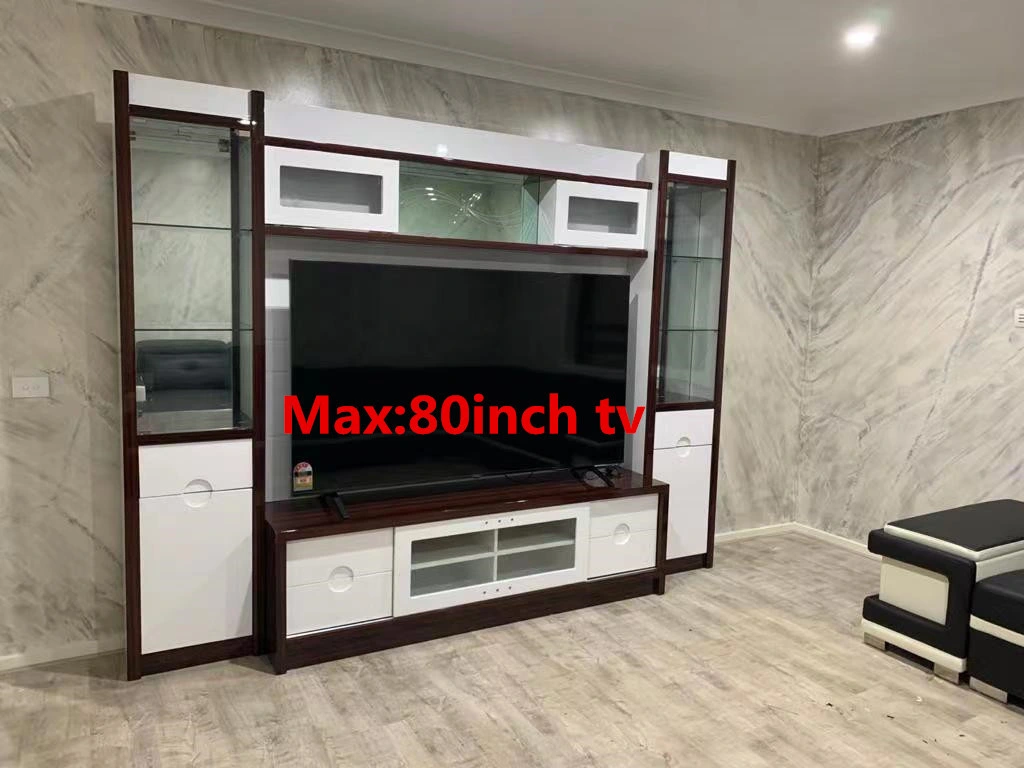 New Design Light Luxury TV Wall Unit Modern TV Stand Cabinet