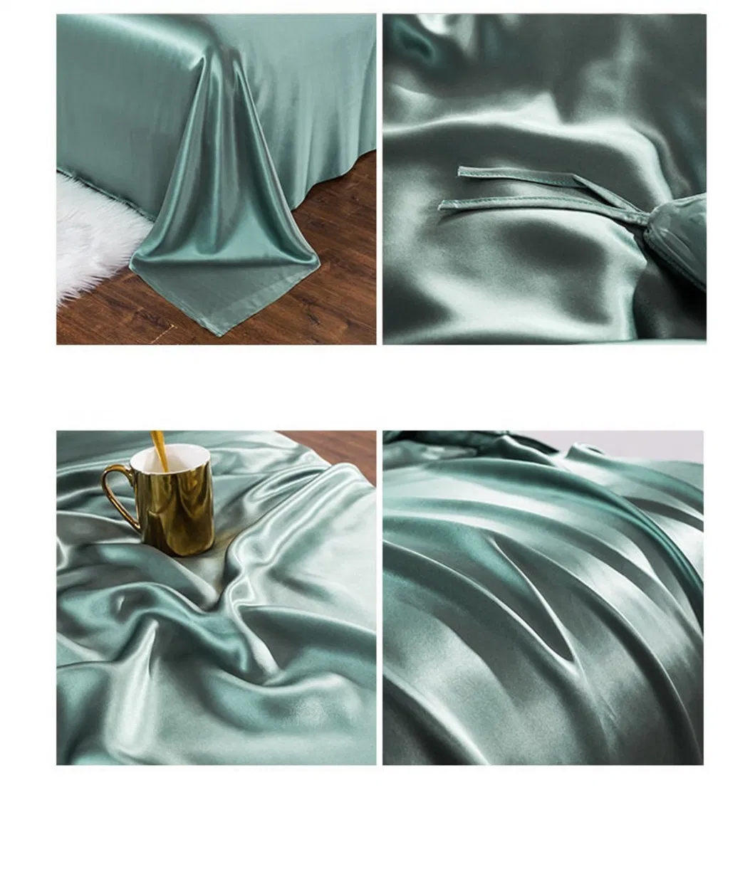 Hot Sale Silk New Arrival Super Luxury 100% Mulberry Silk Bedding Set