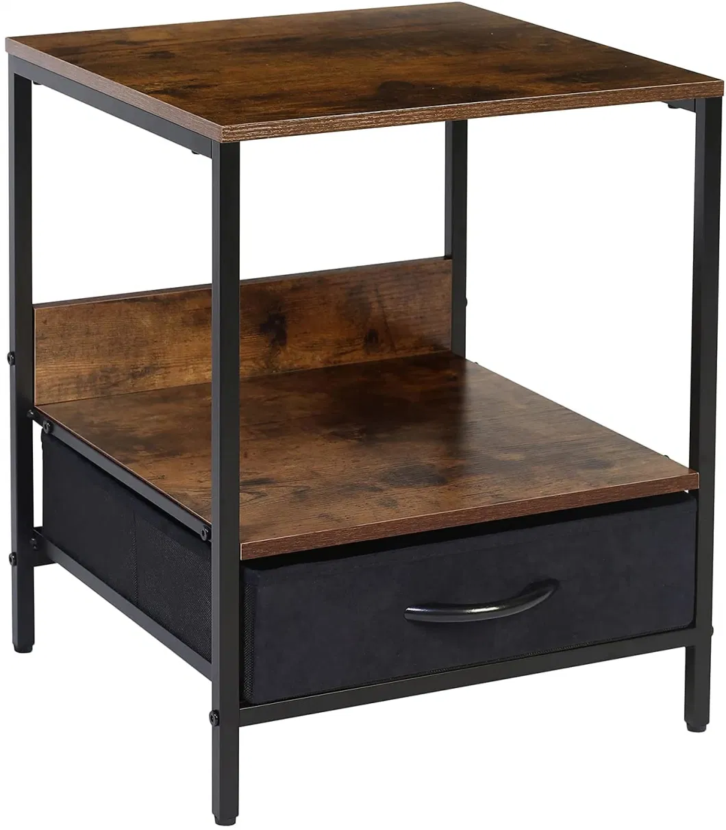 Bedside Cabinet Retro Industrial Style Coffee Tables Living Room Bedroom Furniture