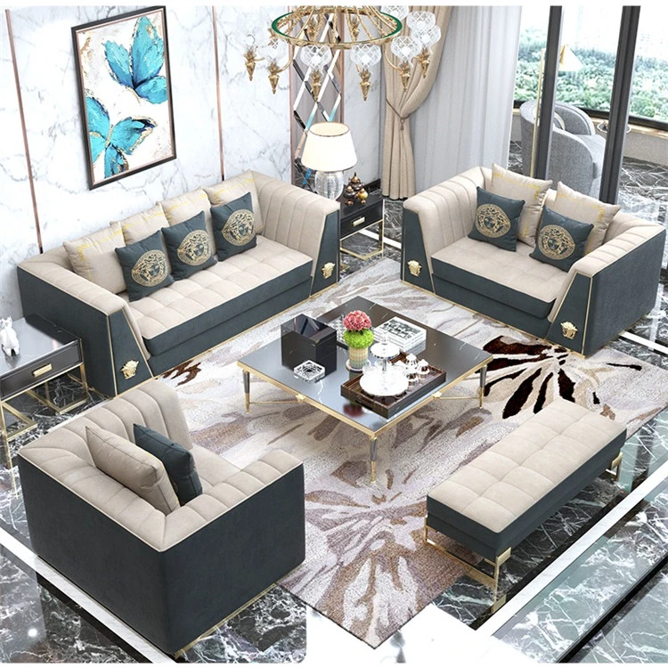 Medusa Modern Living Room Comfort Fashionable Luxury Sofa Sets for Home Furniture