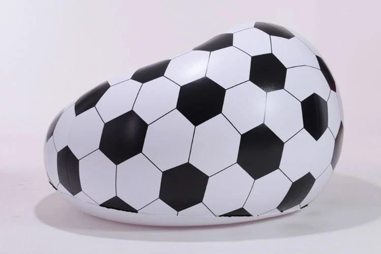 Promotion PVC Inflatable Air Football Sofa Bed for Sale