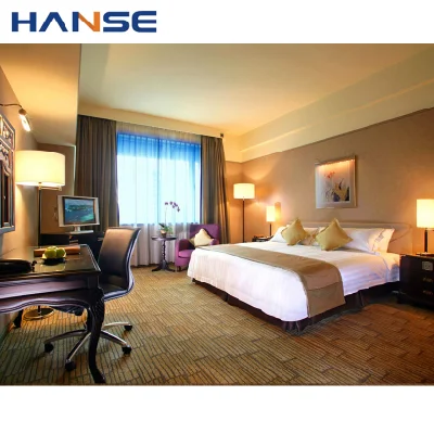 Marriott Hotel High Class Hotel de lujo de madera clara de roble Muebles para Hotel Project